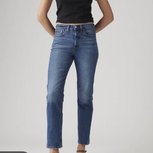 Levi’s Wedgie Straight Blue Jeans